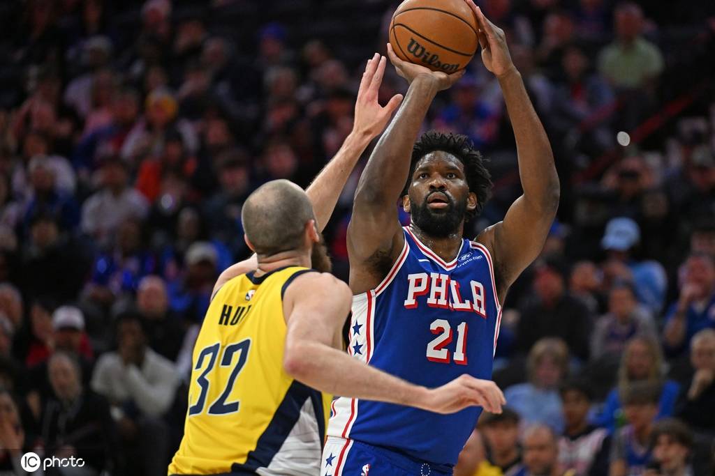 恩比德30分马克西29+8 步行者不敌76人